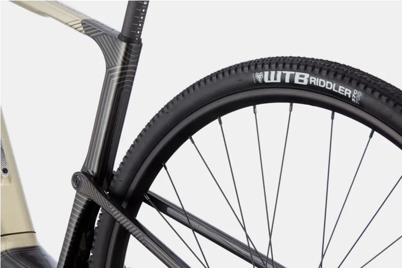 2021 Cannondale Topstone Neo Carbon 4 eGravel Bike in Silver-1